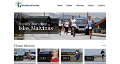 Desktop Screenshot of maratondelasislas.com